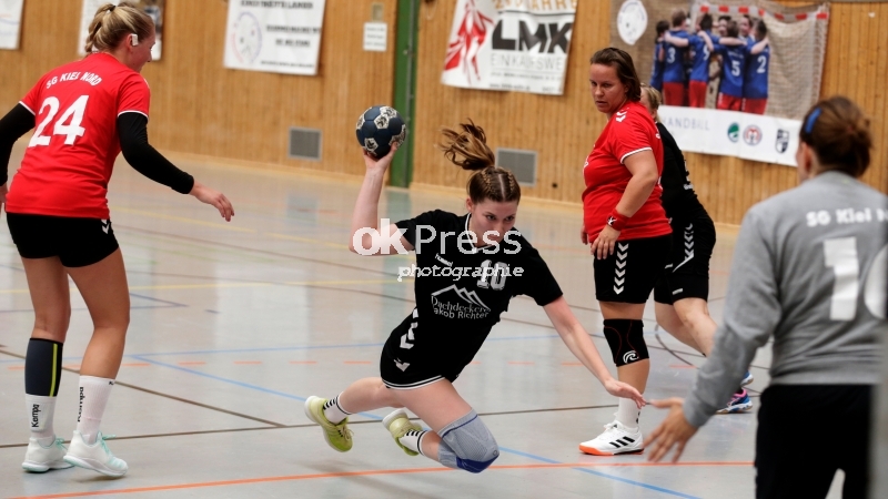 Frauen Landesliga Staffel Süd. HSG Holsteinische Schweiz vs SG Kiel-Nord (© Otto Kasch)